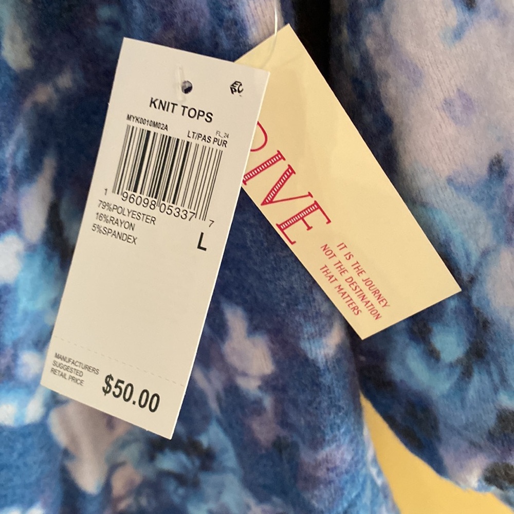 OFF SHOULDER SUPER SNUGGLY TOP NEW from WILLOW DRIVE Size L - Picture 5 of 9